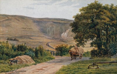 The Long Man, Wilmington, Eastbourne by Alfred Robert Quinton