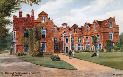 The Mansion, Christchurch Park, Ipswich by Alfred Robert Quinton