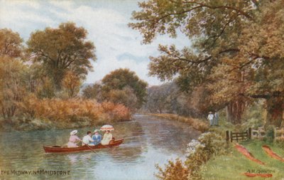 The Medway Near Maidstone by Alfred Robert Quinton