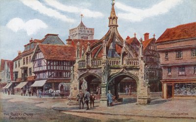 The Poultry Cross, Salisbury by Alfred Robert Quinton