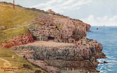 Tilly Whim Caves, Swanage by Alfred Robert Quinton