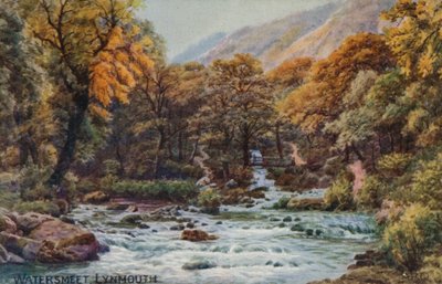 Watersmeet, Lynmouth by Alfred Robert Quinton
