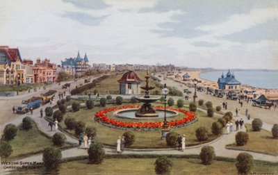 Weston-Super-Mare, Gardens, Beach by Alfred Robert Quinton