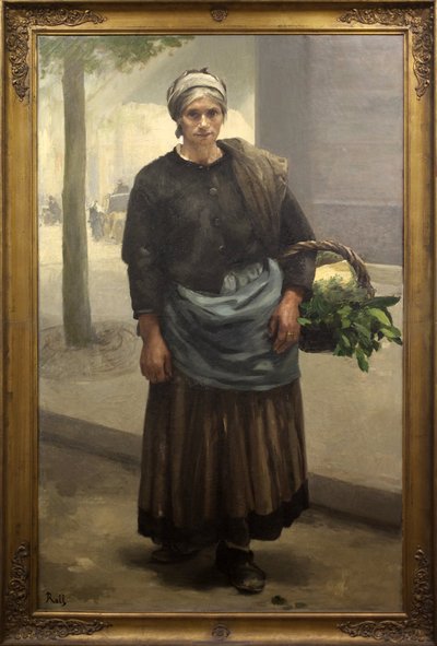 Marianne Offrey, Green Screaming by Alfred Roll
