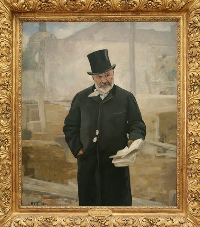Portrait of Adolphe Alphand (1817-1891) by Alfred Roll