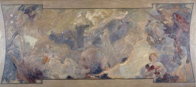 Sketch for the Petit Palais, south gallery: The Fantastic Music, between 1906 and 1917 by Alfred Roll