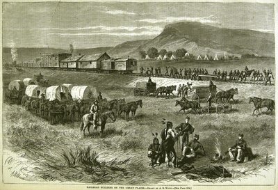 Railroad Building on the Great Plains, from 