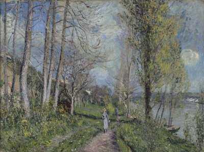 Banks of the Seine by Alfred Sisley