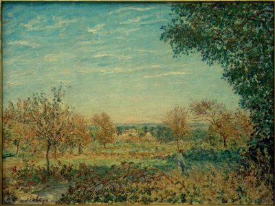 September Morning by Alfred Sisley