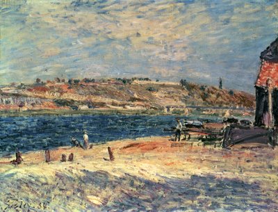 River Banks at Saint-Mammes by Alfred Sisley