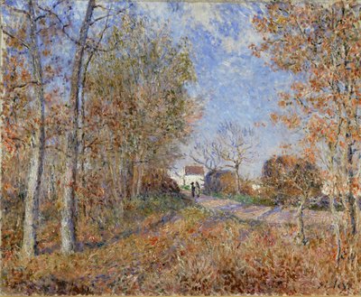 Road at the Forest Edge by Alfred Sisley