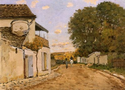 Street in Louveciennes (Rue de la Princesse), c.1873 by Alfred Sisley
