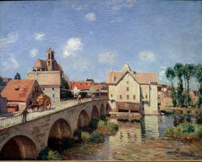 The Bridge of Moret by Alfred Sisley
