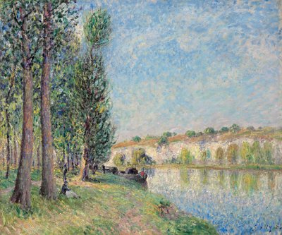 The Loing at Moret by Alfred Sisley