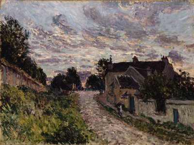 The Path to Louveciennes by Alfred Sisley