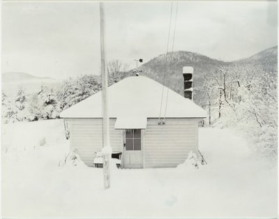 First Snow and the Little House by Alfred Stieglitz