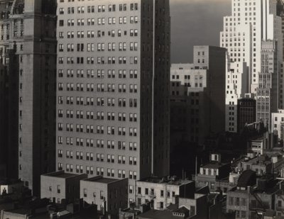 From My Window at An American Place, North by Alfred Stieglitz