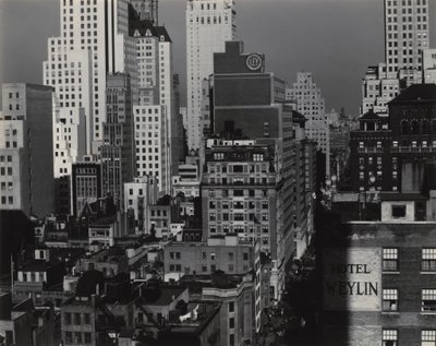 From My Window at An American Place, North by Alfred Stieglitz