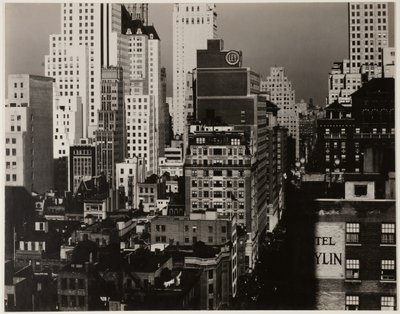 From My Window at An American Place, North by Alfred Stieglitz