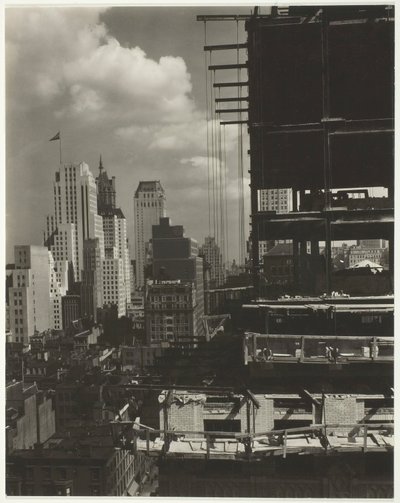 From My Window at An American Place, North, 1931 by Alfred Stieglitz