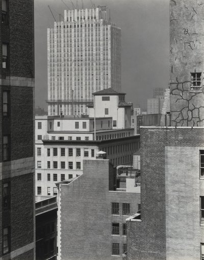 From My Window at An American Place, Southwest by Alfred Stieglitz