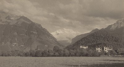 From the Höheweg, Interlaken by Alfred Stieglitz