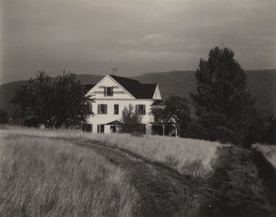 House and Trees, Lake George by Alfred Stieglitz