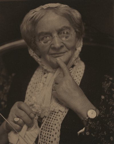 Mrs. Stieffel by Alfred Stieglitz