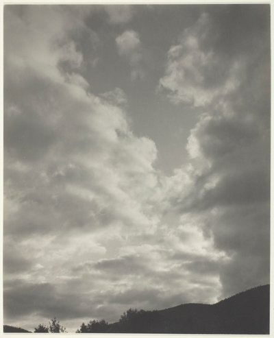 Music - A Sequence of Ten Cloud Photographs, No. II by Alfred Stieglitz