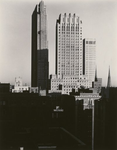 New York from the Shelton by Alfred Stieglitz