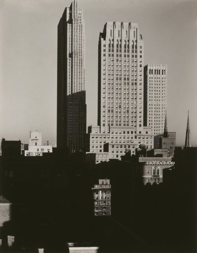 New York from the Shelton by Alfred Stieglitz