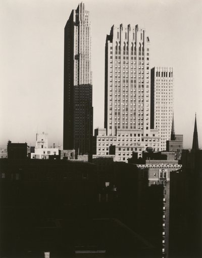New York from the Shelton by Alfred Stieglitz