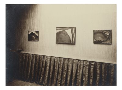 Room to Right - Wall to Right by Alfred Stieglitz