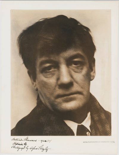 Sherwood Anderson by Alfred Stieglitz