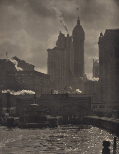 The City of Ambitions by Alfred Stieglitz