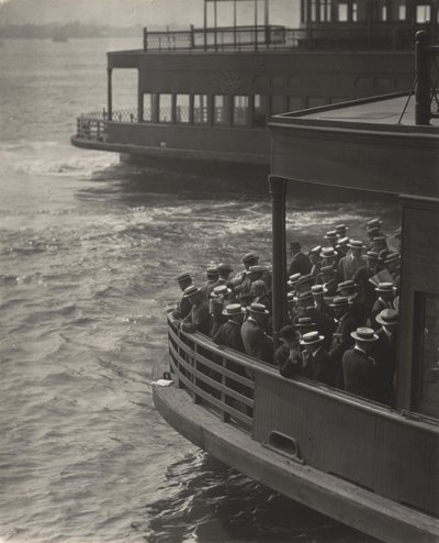 The Ferry Boat by Alfred Stieglitz