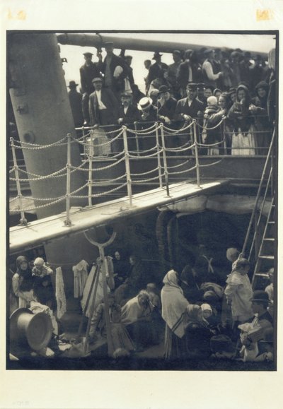 The Steerage, from the magazine 291, no. 7–8 by Alfred Stieglitz