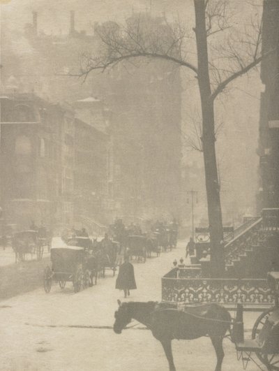 The Street, Design for a Poster by Alfred Stieglitz