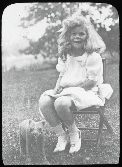 Untitled Georgia E. with Teddy Bear by Alfred Stieglitz