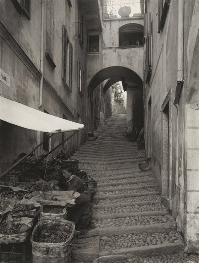 Via Fiori, Bellagio by Alfred Stieglitz