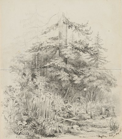 Indian Burial Place, Oregon by Alfred Thomas Agate