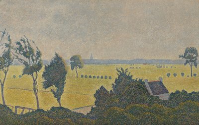 Landscape in Seneffe, c.1890 by Alfred William (1854-1930) Finch