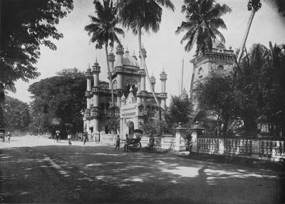 A Mohammedan Mosque, Cinnamon Gardens, Colombo by Alfred William Amandus Plate