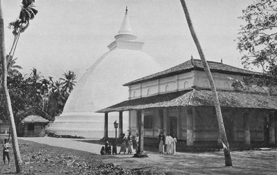 Kelaniya Temple and Dagoba by Alfred William Amandus Plate