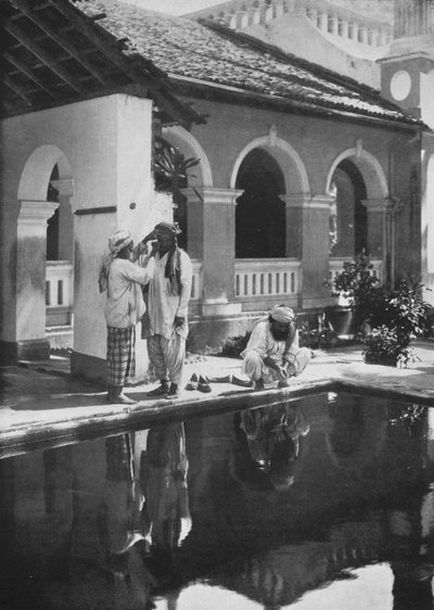 Religious Preparations at the Mosque, c1890, 1910 by Alfred William Amandus Plate