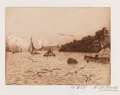 South Harbour by Alfred William Finch