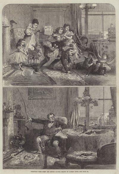 Christmas Time, First and Second Floors by Alfred William Hunt