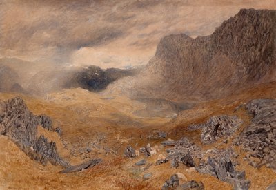 Climbing Shadows by Alfred William Hunt