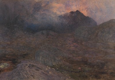 Cwn Trifaen, c.1857 by Alfred William Hunt