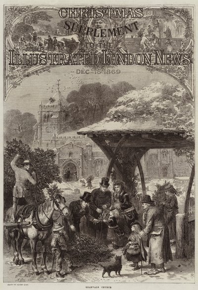 Granvale Church by Alfred William Hunt